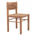 Zuo Iska Dining Chair Natural - Bed & Sofa Hub