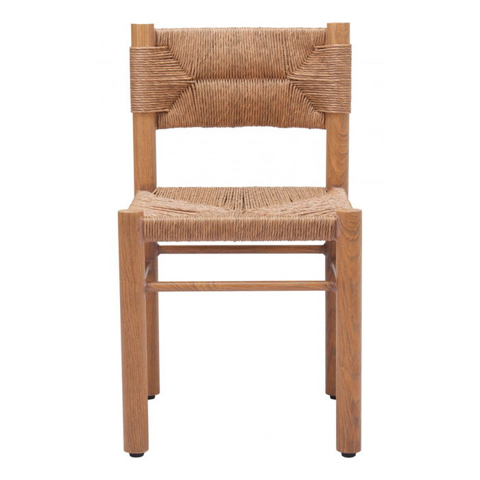 Zuo Iska Dining Chair Natural - Bed & Sofa Hub