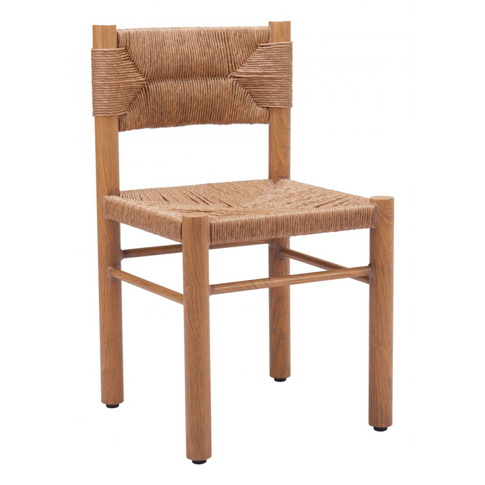 Zuo Iska Dining Chair Natural - Bed & Sofa Hub