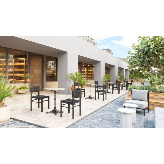 Zuo Alfresco Dining Table Gray - Bed & Sofa Hub