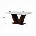 ACME Forbes Dining Table W/Marble Top - Bed & Sofa Hub