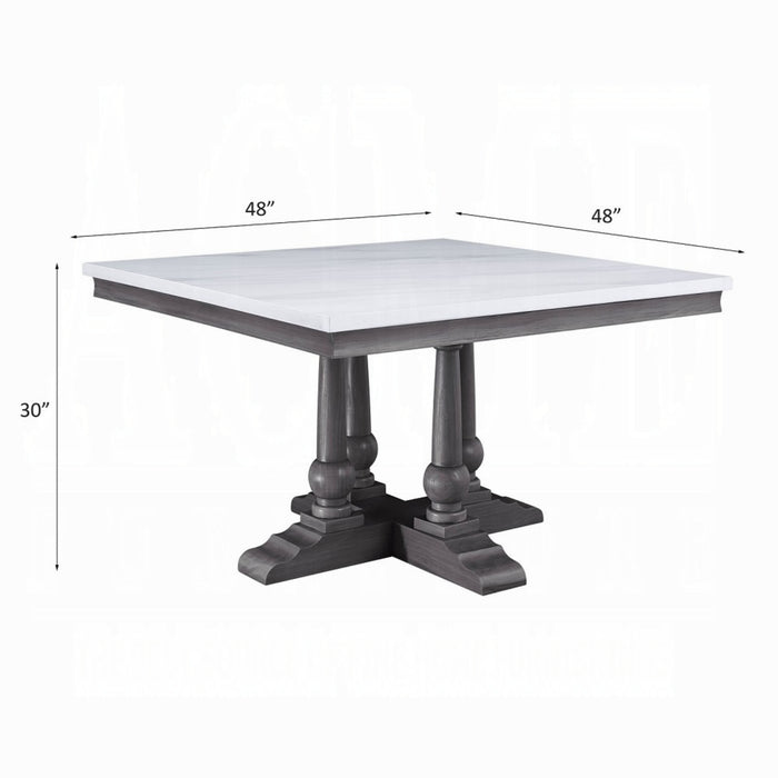 ACME Yabeina Square Dining Table - Bed & Sofa Hub