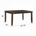 ACME Urbana Counter Height Table - Bed & Sofa Hub