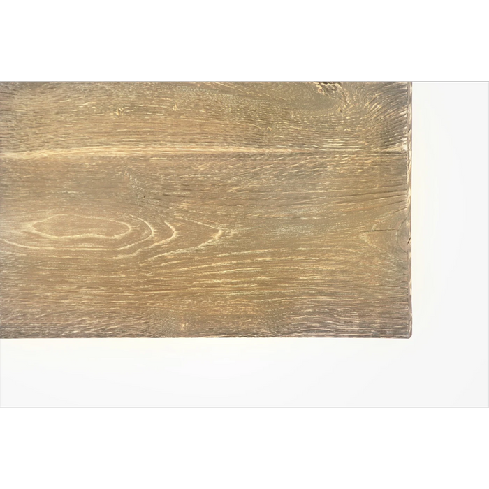 Maxima House Solid Oak Wood Dining Table Kamelot-Iii - Bed & Sofa Hub