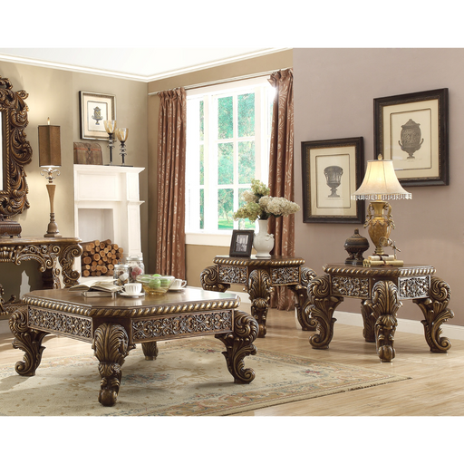 Homey Design Hd-8011 – 3 Pc Coffee Table Set Accent Furniture - Bed & Sofa Hub