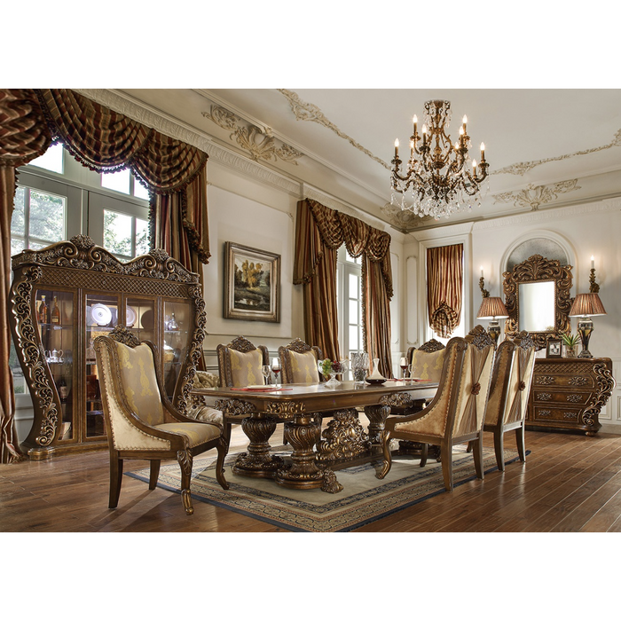 Homey Design HD-8011 – 7PC DINING SET - Bed & Sofa Hub