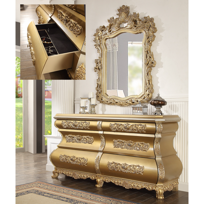 Homey Design Hd-8016 – 4 Pc Bedroom Set - Bed & Sofa Hub