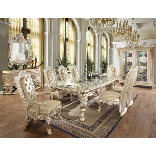 Homey Design HD-8022 – 7PC DINING SET - Bed & Sofa Hub