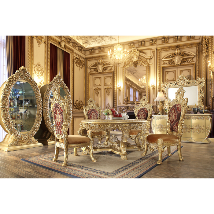 Homey Design HD-8086 – 5PC DINING SET - Bed & Sofa Hub