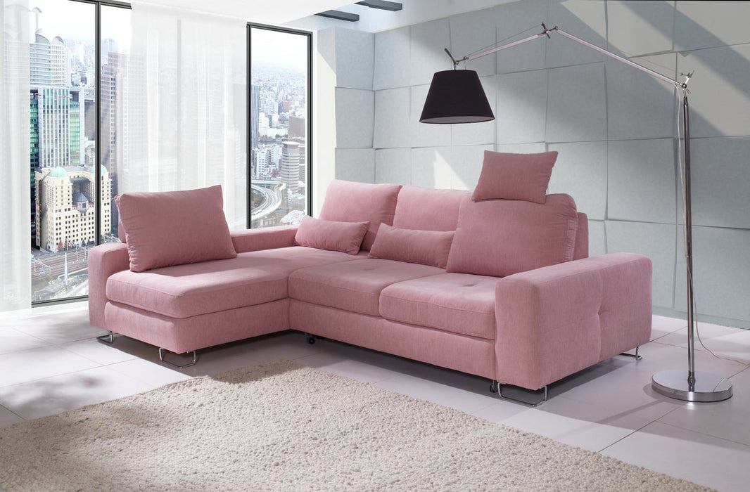 Maxima House Sectional Sofa Left Facing Chaise ASTI BEN002 - Bed & Sofa Hub
