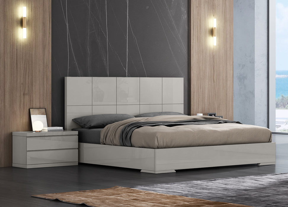 Whiteline Modern Living Anna King Bed BK1207 - Bed & Sofa Hub