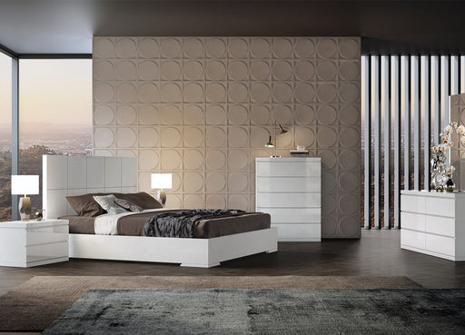 Whiteline Modern Living Anna King Bed BK1207 - Bed & Sofa Hub