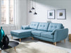 Maxima House Sectional sleeper Sofa with storage Left Facing Chaise BEN009 - Bed & Sofa Hub