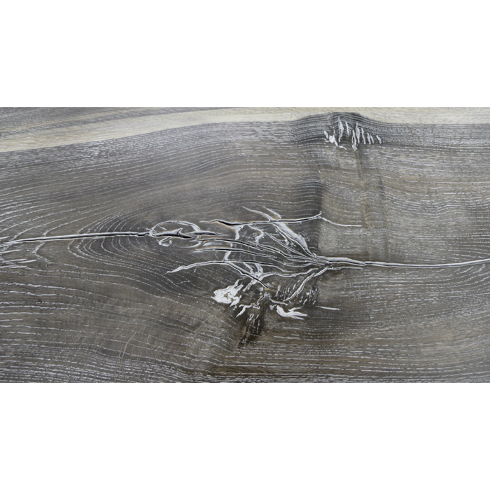 Maxima House Oak Wood Dining Table Baum- Kante 200 - Bed & Sofa Hub