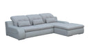 Maxima House Sectional Sleeper Sofa BAVERO with storage BEN051 - Bed & Sofa Hub