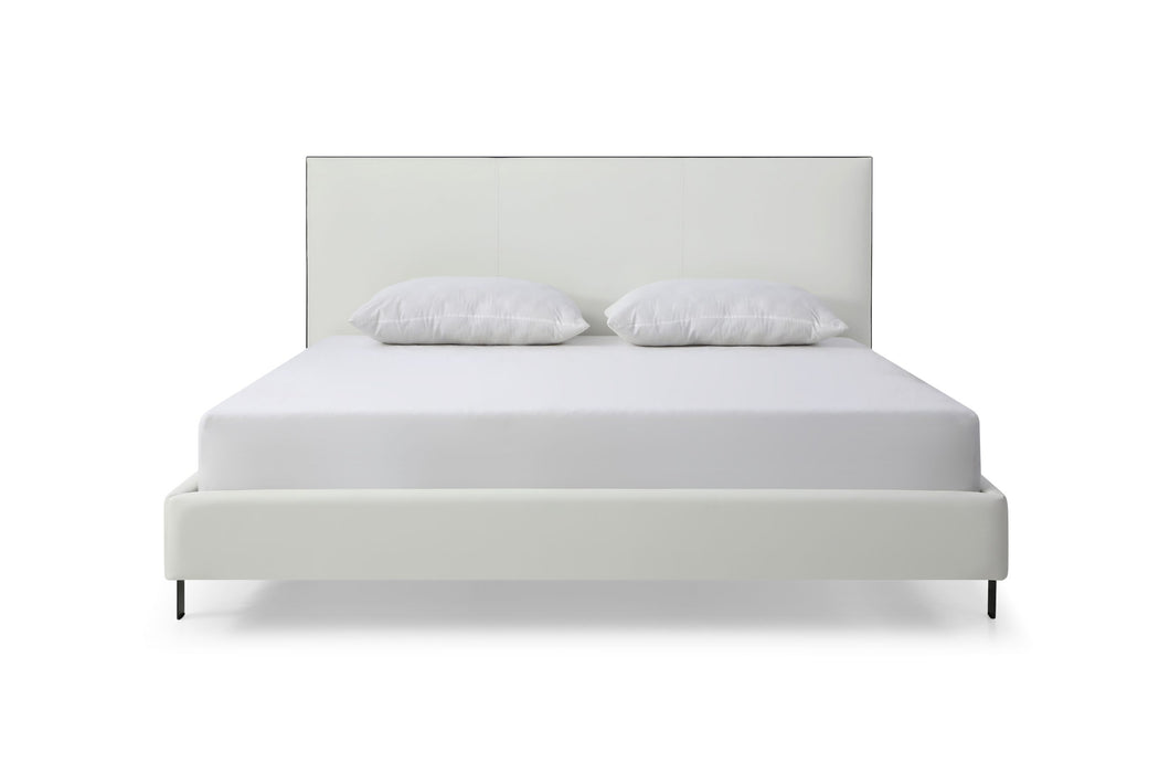 Whiteline Modern Living Hollywood King Bed BK1690P - Bed & Sofa Hub