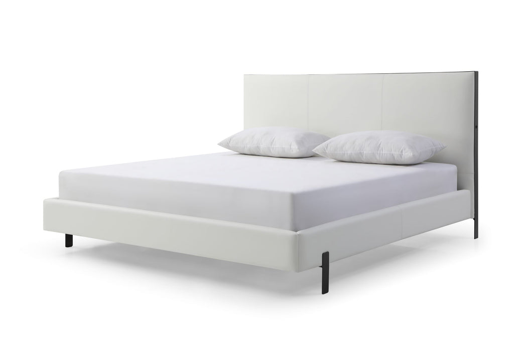 Whiteline Modern Living Hollywood King Bed BK1690P - Bed & Sofa Hub
