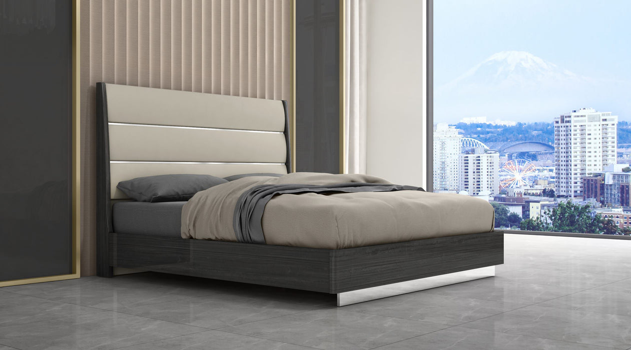 Whiteline Modern Living Pino Bed Queen BQ1752 - Bed & Sofa Hub