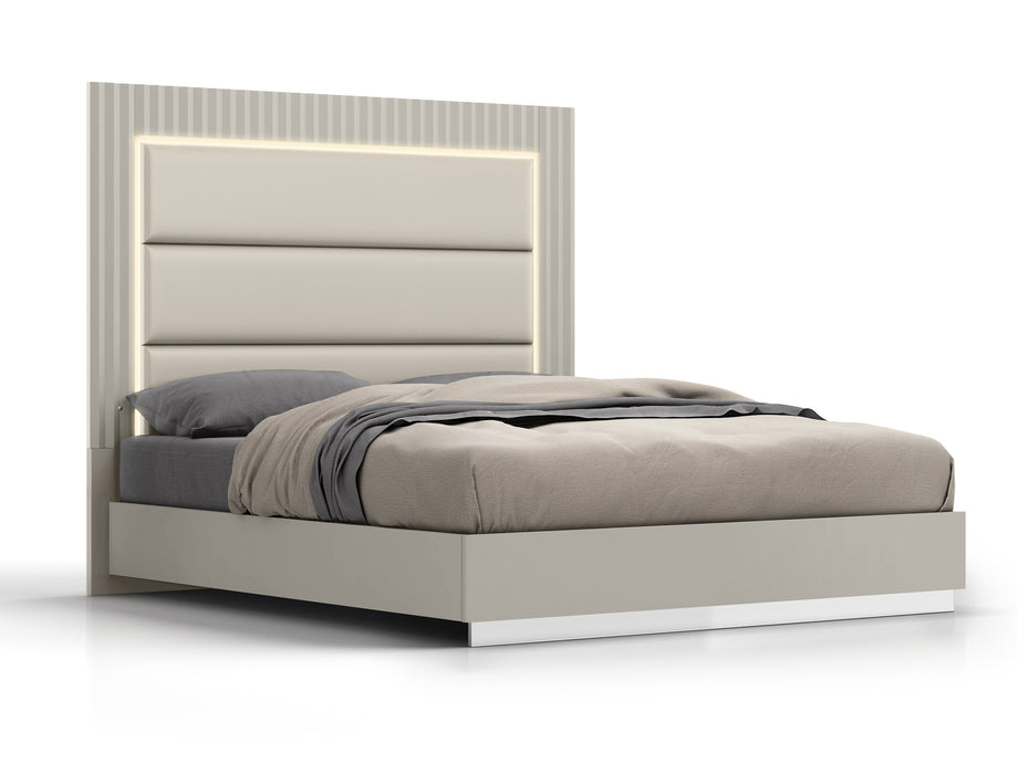 Whiteline Modern Living Chloe Bed King BK1888 - Bed & Sofa Hub