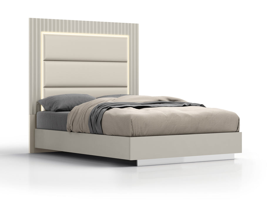 Whiteline Modern Living Chloe Bed Queen BQ1888 - Bed & Sofa Hub