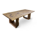 Maxima House Baum Kante 240 Oak Wood Dining Table - Bed & Sofa Hub