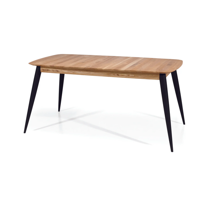 Maxima House Ula Extendable Oak Wood Dining Table - Bed & Sofa Hub