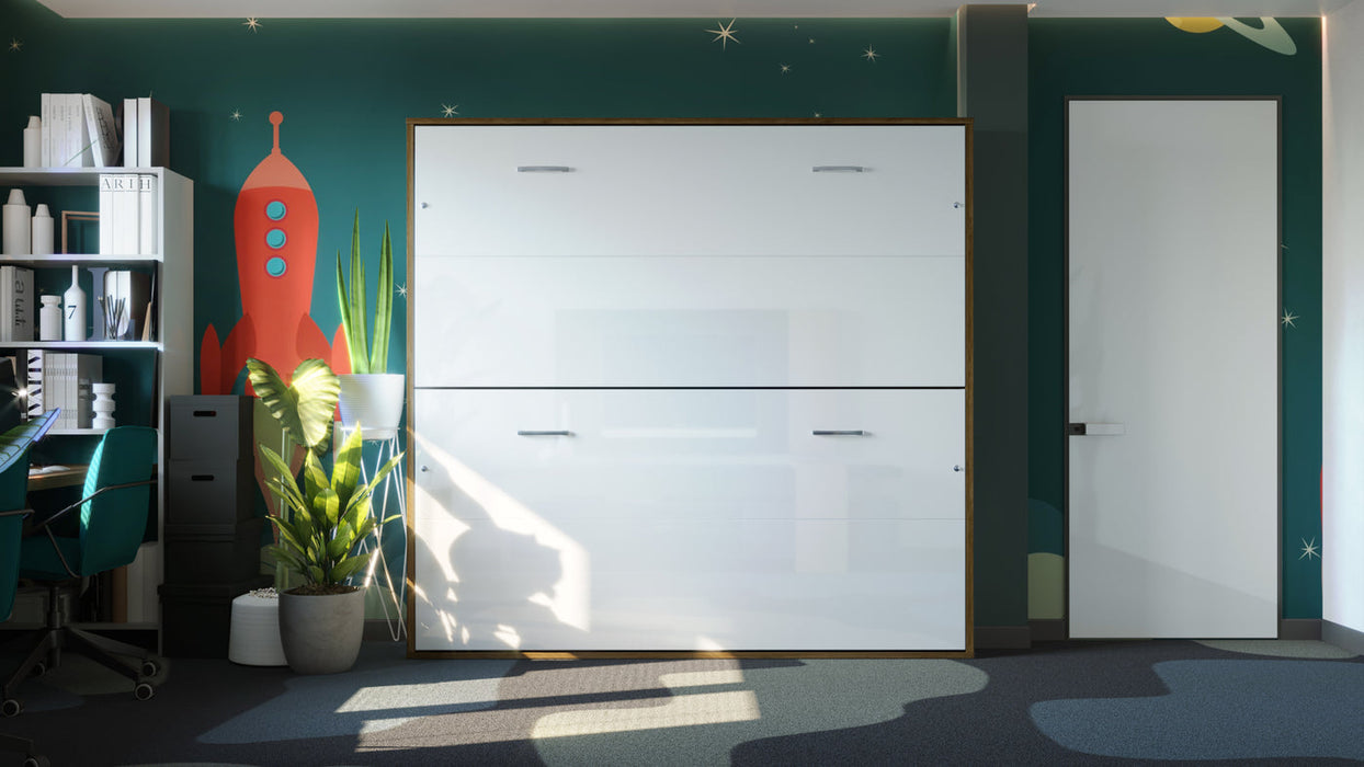 Maxima House OTIS Murphy Bunk Bed European TWIN size with mattresses OTIS-W - Bed & Sofa Hub