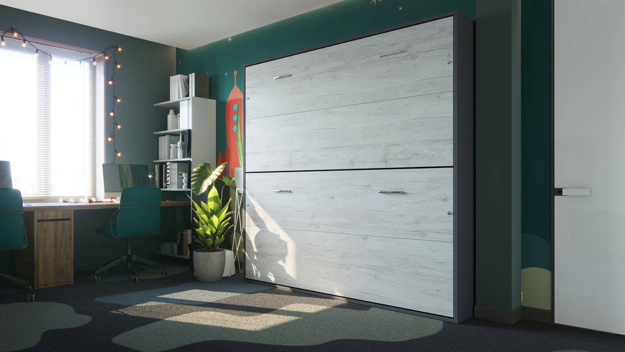 Maxima House OTIS Murphy Bunk Bed European TWIN size with mattresses OTIS-W - Bed & Sofa Hub