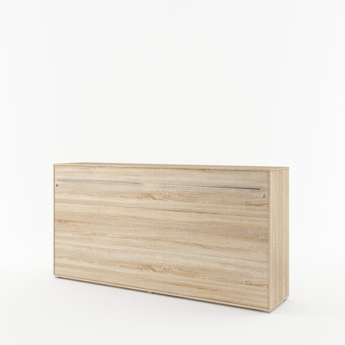 Maxima House European Horizontal Twin Size Murphy Bed Brescia with mattress CP-06 - Bed & Sofa Hub