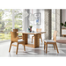 Maxima House Wooden Dining Set Madera with 4 Chairs - Bed & Sofa Hub
