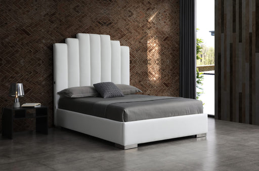 Whiteline Modern Living Jordan Queen Bed BQ1688F - Bed & Sofa Hub