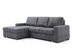 Whiteline Modern Living Elga Sectional SR1708F-LGRY - Bed & Sofa Hub
