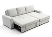 Whiteline Modern Living Elga Sectional SR1708F-LGRY - Bed & Sofa Hub