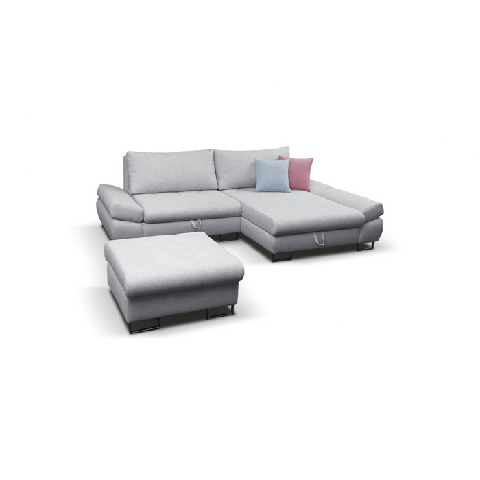 Maxima House GREY Sectional Sleeper Sofa - Bed & Sofa Hub