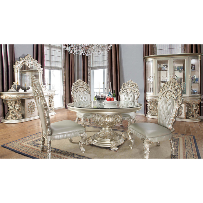 Homey Design HD-8088 – 5PC DINING SET - Bed & Sofa Hub