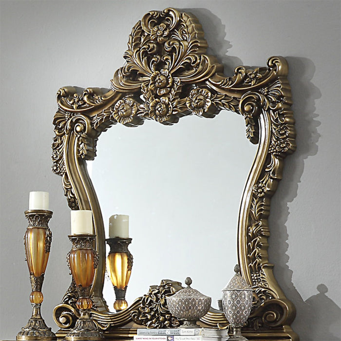 Homey Design HD-905 BR – CONSOLE MIRROR