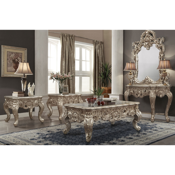 Homey Design Hd-998 Ch – Coffee Table - Bed & Sofa Hub