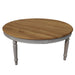 Maxima House Solid Wood Round Dining Table Badi, for Up to 6 People - Bed & Sofa Hub
