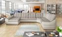 Maxima House Sleeper Sectional Sofa Infinity XL, Left, U-Shape, FULL XL with storage W0024 - Bed & Sofa Hub