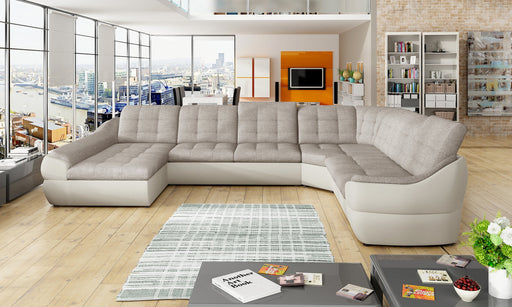 Maxima House Sleeper Sectional Sofa Infinity XL, Left, U-Shape, FULL XL with storage W0024 - Bed & Sofa Hub