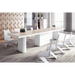 Maxima House Dining/ Conference Room Table Kolos with 4 Extension, for Up to 20 People - Bed & Sofa Hub