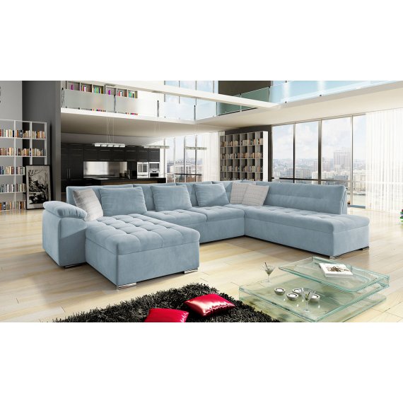 Maxima House LEONARDO Sectional Sleeper Sofa MIR011 - Bed & Sofa Hub