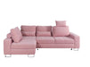 Maxima House Sectional Sofa Left Facing Chaise ASTI BEN002 - Bed & Sofa Hub
