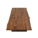 Maxima House Natural Line B Oak Wood Dining Table - Bed & Sofa Hub