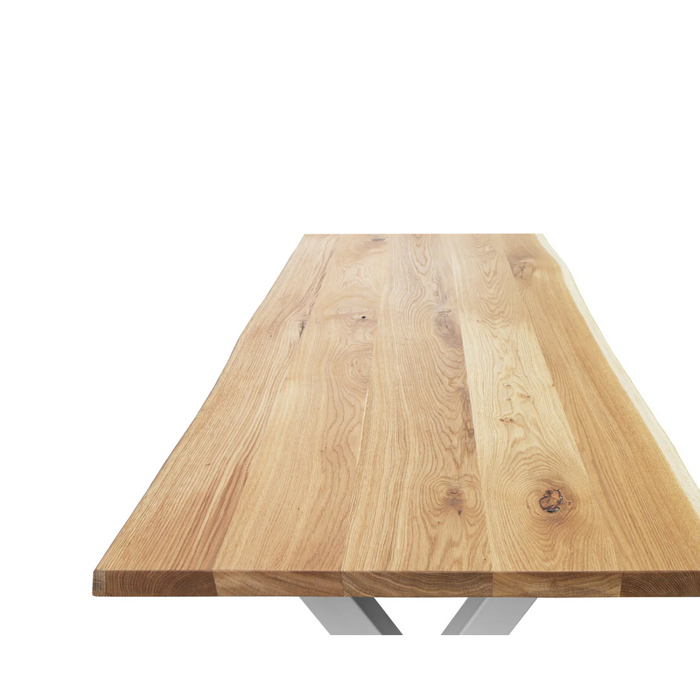 Maxima House Solid Wood Dining Table Natural Line Xs - Bed & Sofa Hub