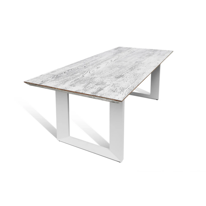 Maxima House Prizma-F1 Oak Wood Dining Table - Bed & Sofa Hub