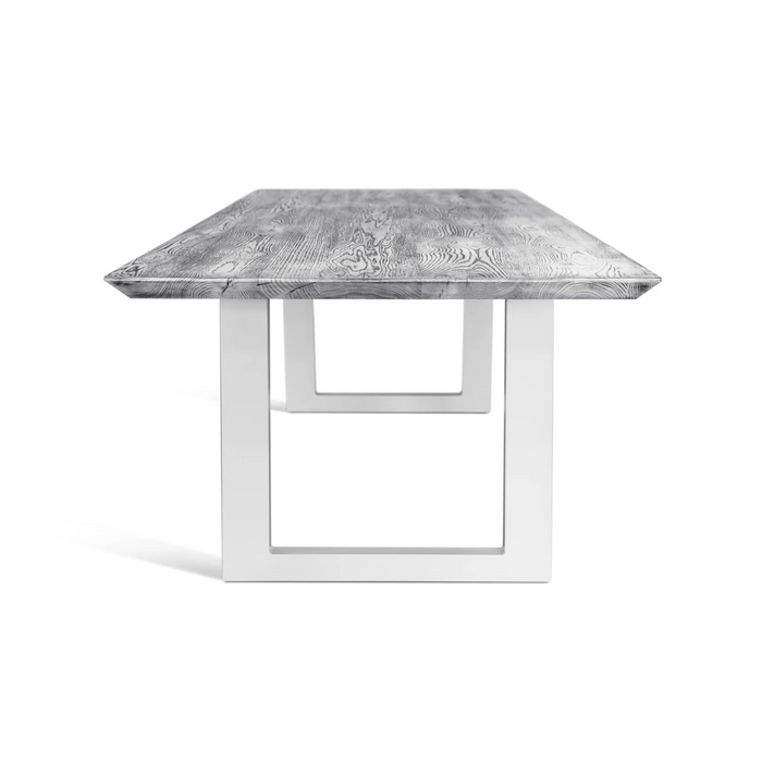 Maxima House Prizma-F1 Oak Wood Dining Table - Bed & Sofa Hub