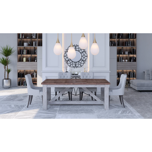 Maxima House Rimini Wood Dining Table - Bed & Sofa Hub