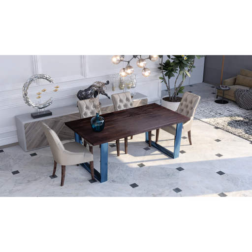 Maxima House Roma Wood Dining Table - Bed & Sofa Hub