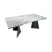 Maxima House Extendable Dining Table ALBERTO with ceramic top - Bed & Sofa Hub